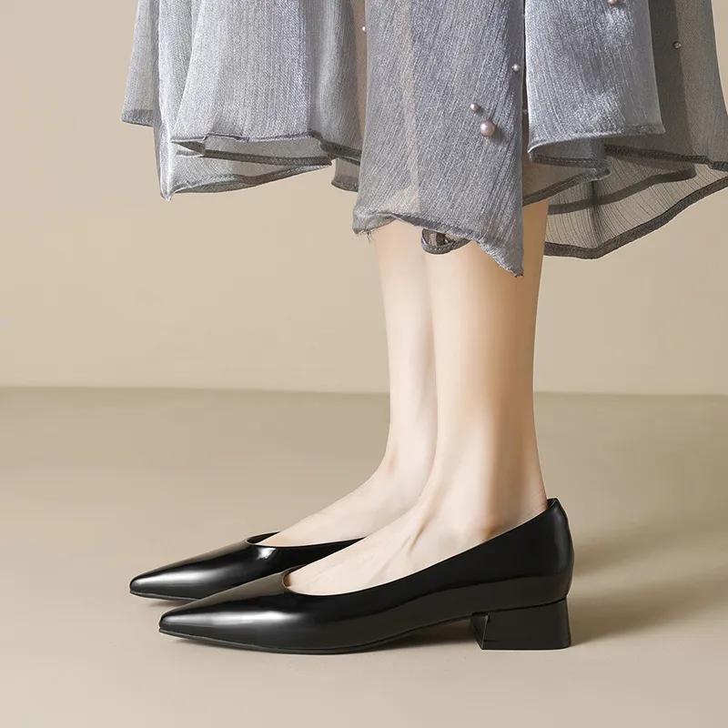 Than Than Me Chunky Heel High Heels Women's-1