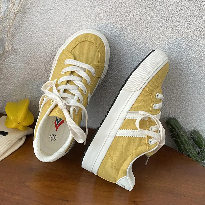 Than Than Me Slip Resistant Low Top Skateboard Shoes Women's-5