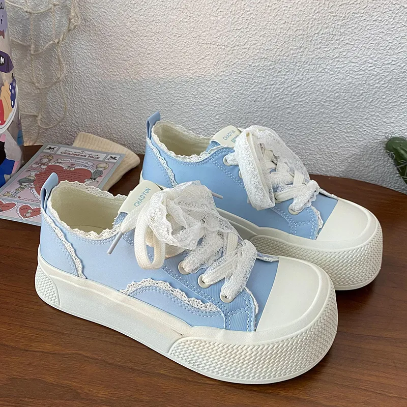 Than Than Me Slip Resistant And Breathable Low Top Skateboard Shoes Women's-13