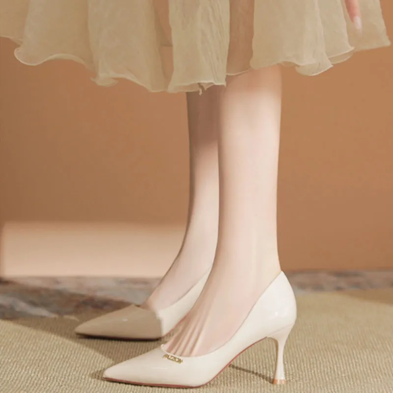 Than Than Me Slim Heel High Heels Women's-1