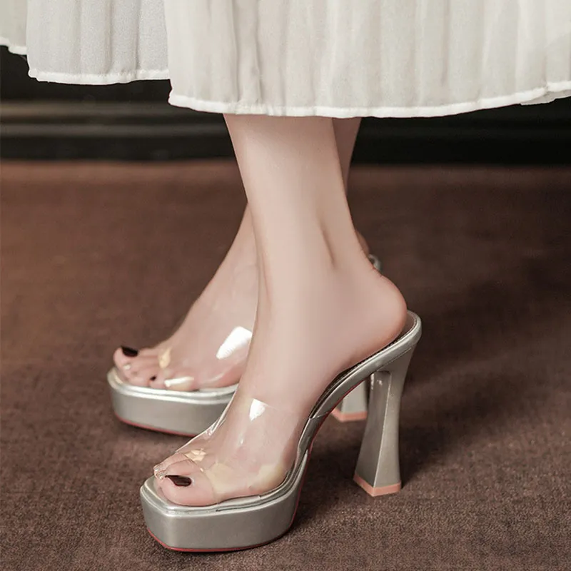 Than Than Me Rubber Sole Slip Resistant Slide Slippers Women's-9