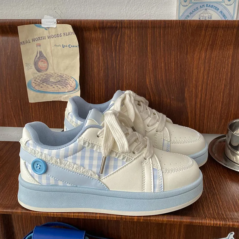 Than Than Me Slip Resistant And Breathable Low Top Skateboard Shoes Women's-1