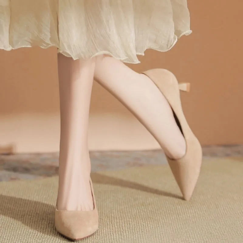 Than Than Me Slim Heel High Heels Women's-5