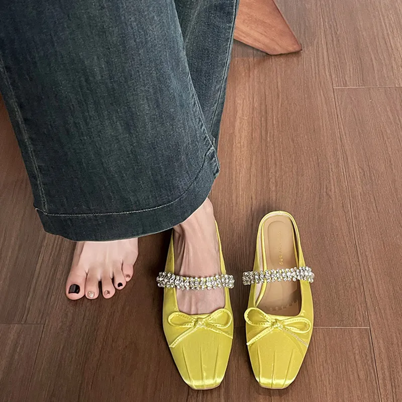 Than Than Me Rubber Sole Slip Resistant Closed Toe Slippers Women's-3