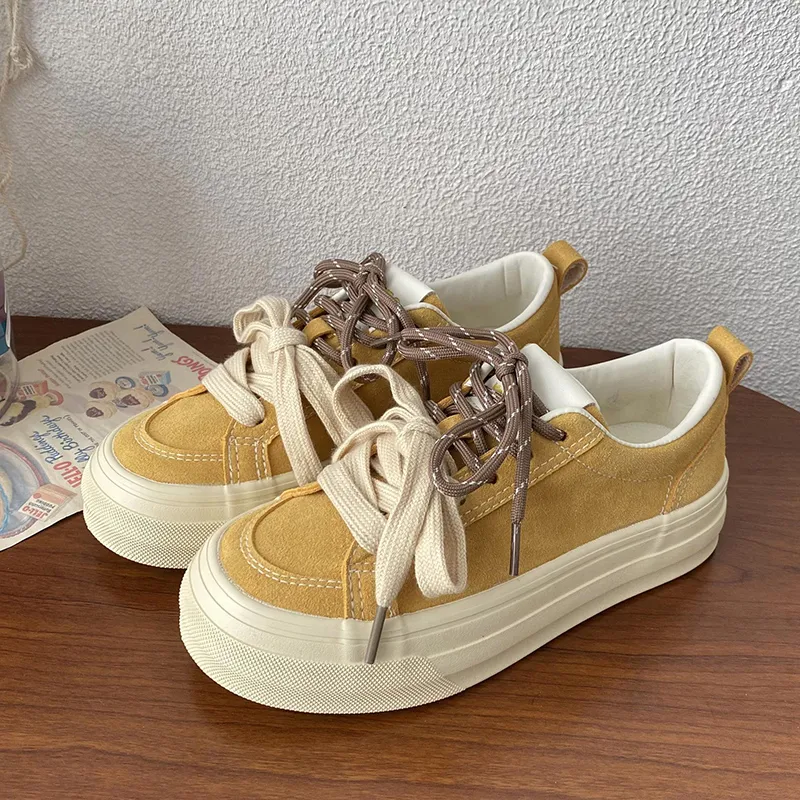 Than Than Me Slip Resistant And Breathable Low Top Skateboard Shoes Women's-14