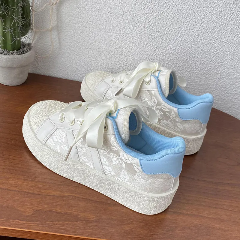 Than Than Me Slip-Resistant Breathable Low-Top Skateboard Shoes Women's-7
