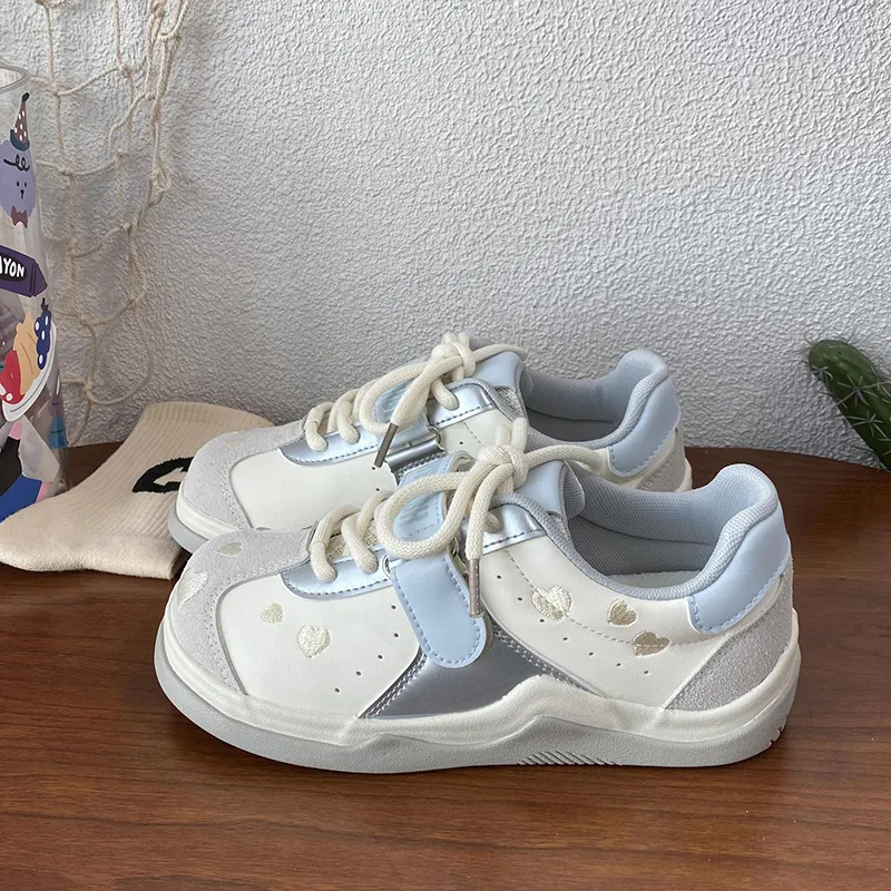Than Than Me Slip Resistant Low Top Skateboard Shoes Women's-9