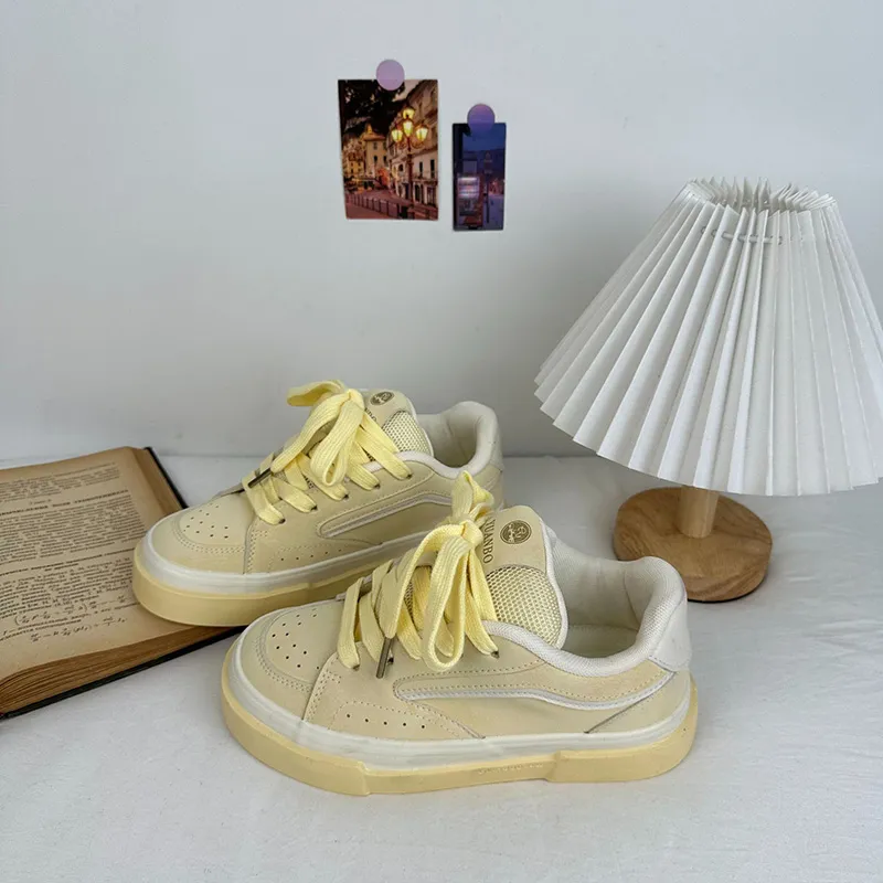 Than Than Me Anti-Slip And Wear-Resistant Breathable Low-Top Skateboard Shoes Women's-2