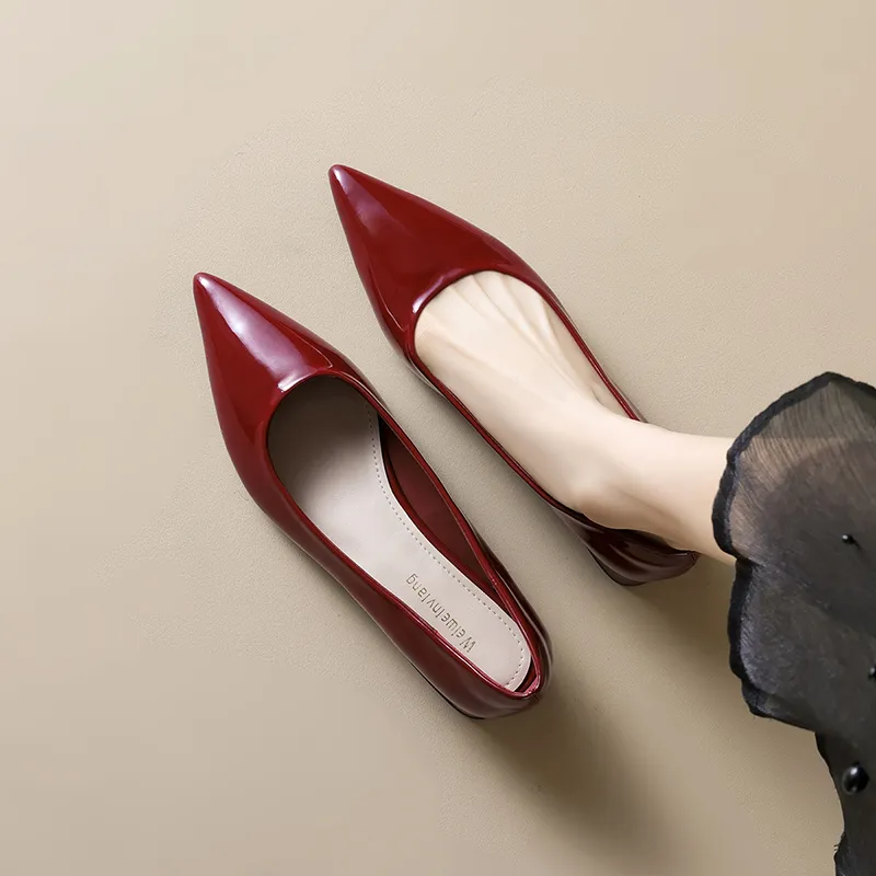 Than Than Me Chunky Heel High Heels Women's-4