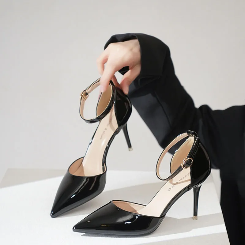 Than Than Me Slim Heel High Heels Women's-2