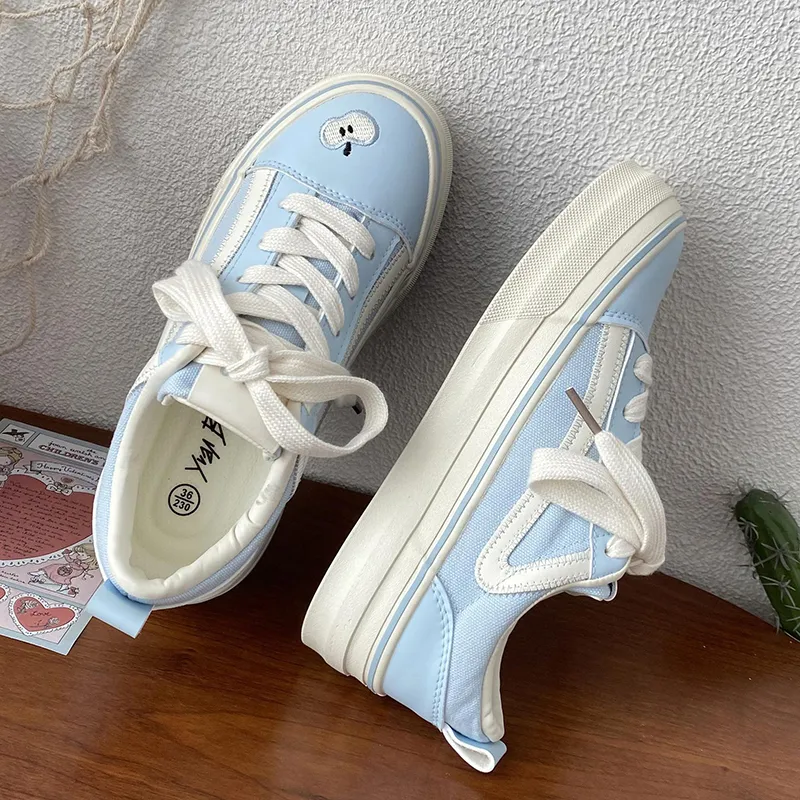 Than Than Me Slip Resistant Low Top Skateboard Shoes Women's-2