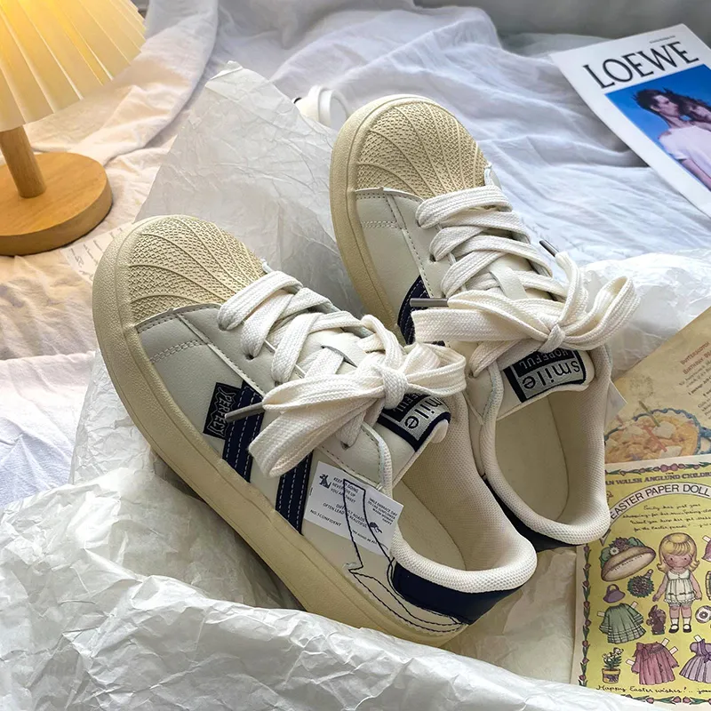 Than Than Me Slip-Resistant Low-Top Skateboard Shoes Women's-9