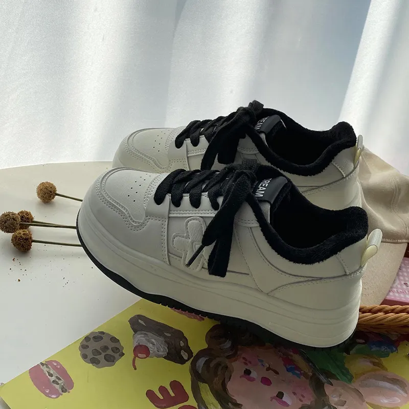 Than Than Me Warm Low-Top Skateboard Shoes Women's-1