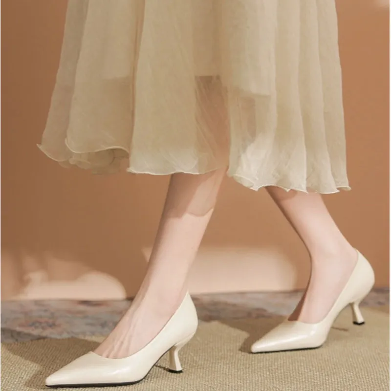 Than Than Me Slim Heel High Heels Women's-2