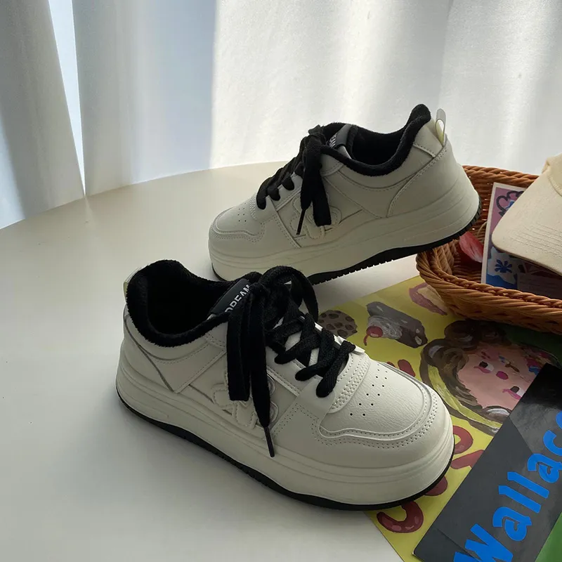 Than Than Me Warm Low-Top Skateboard Shoes Women's-3