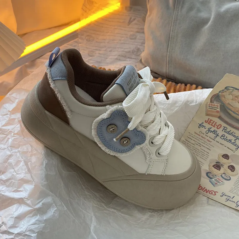 Than Than Me Slip-Resistant Low-Top Skateboard Shoes Women's-11