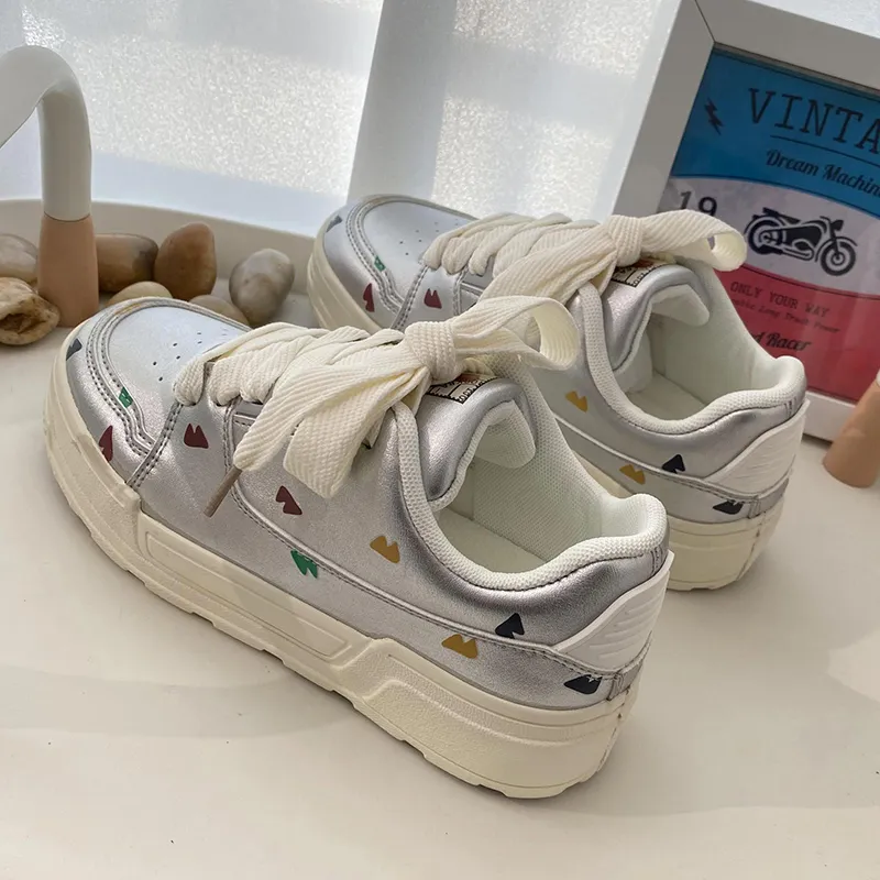 Than Than Me Slip-Resistant Low-Top Skateboard Shoes Women's-11