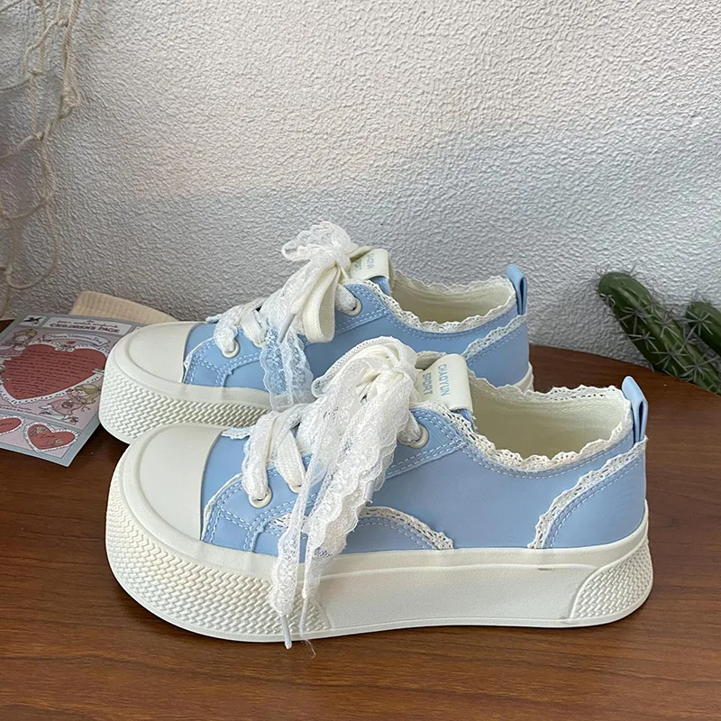 Than Than Me Slip Resistant And Breathable Low Top Skateboard Shoes Women's-11