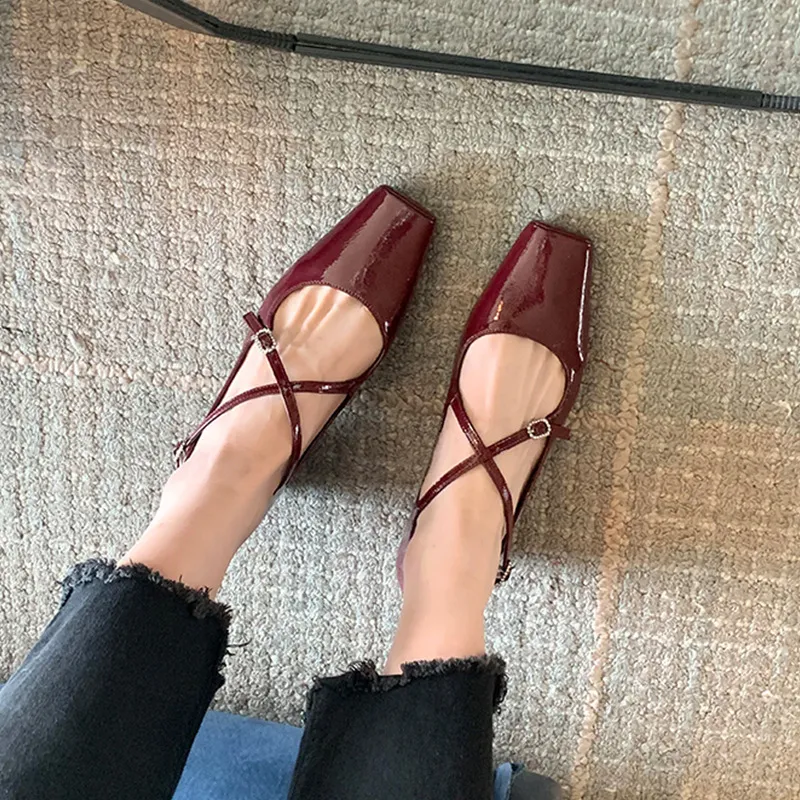Than Than Me Women's Casual Shoes Women's Burgundy-1
