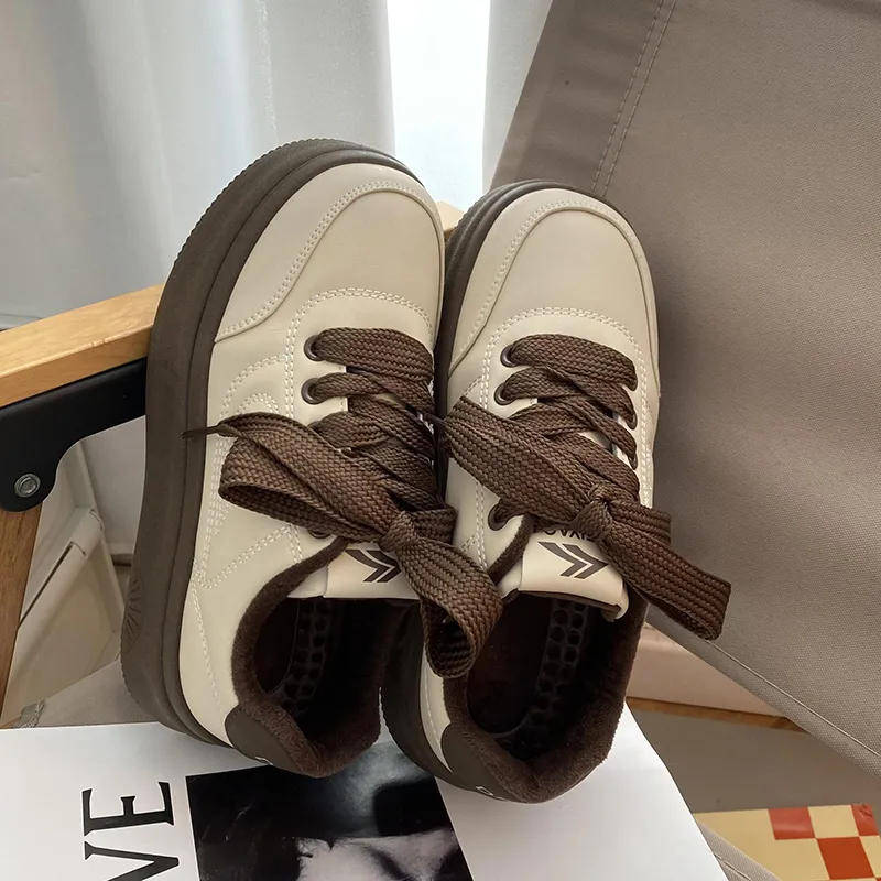 Than Than Me Warm Low-Top Skateboard Shoes Women's-8
