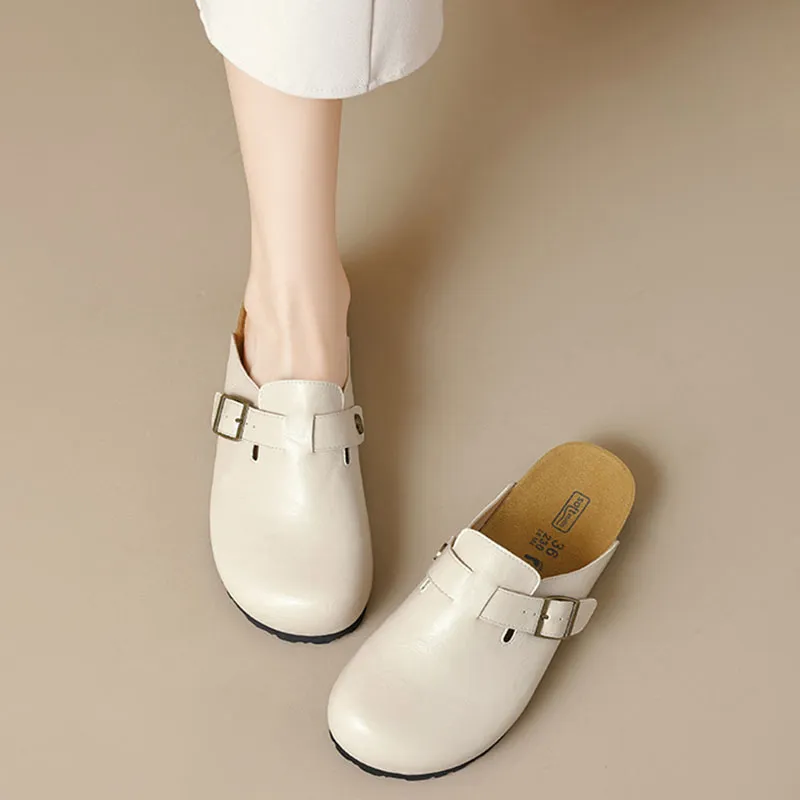 Than Than Me Rubber Sole Slip Resistant Wrap toe Slippers Women's-7