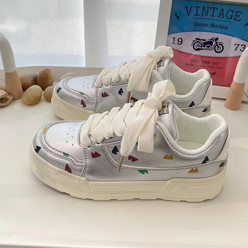 Than Than Me Slip-Resistant Low-Top Skateboard Shoes Women's-10