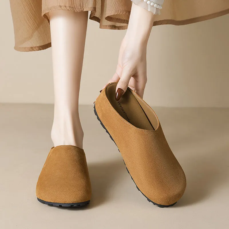 Than Than Me Rubber Sole Slip Resistant Wrap toe Slippers Women's-7