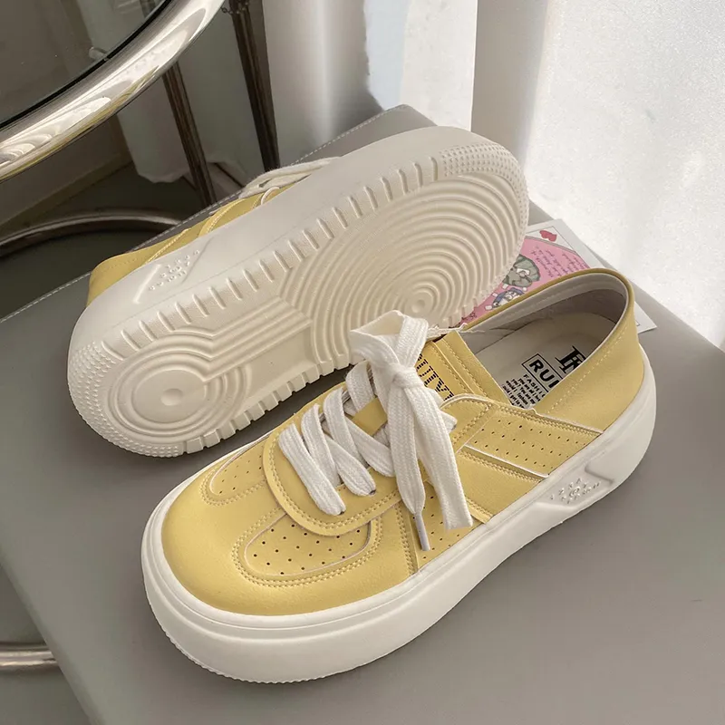 Than Than Me Slip Resistant Low Top Skateboard Shoes Women's-9