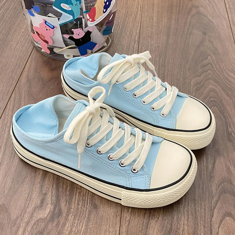 Than Than Me Slip Resistant Low Top Skateboard Shoes Women's-14