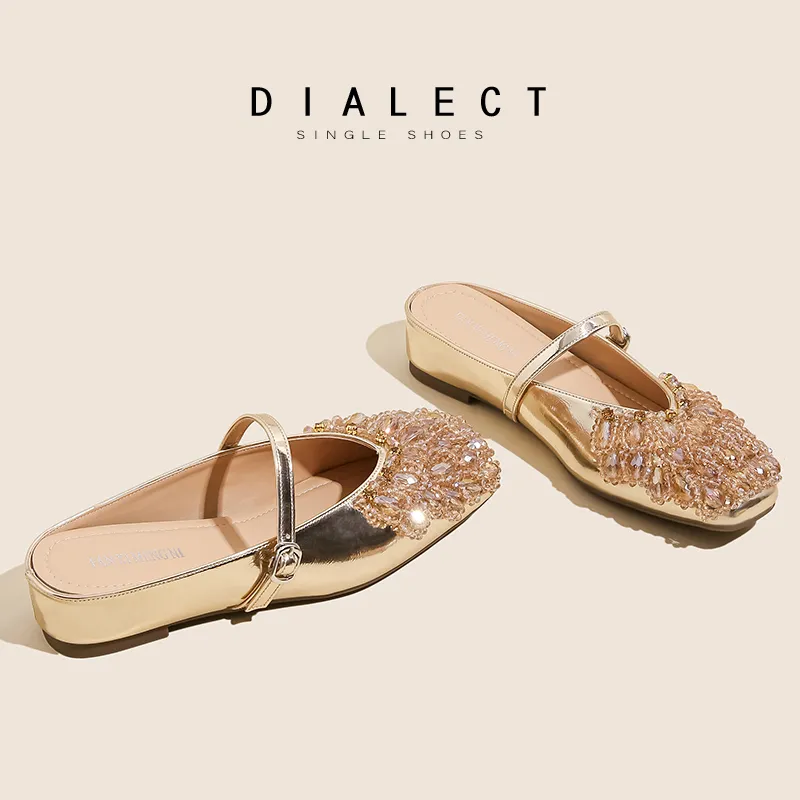 Than Than Me Rubber Sole Slip Resistant Closed Toe Slippers Women's-11
