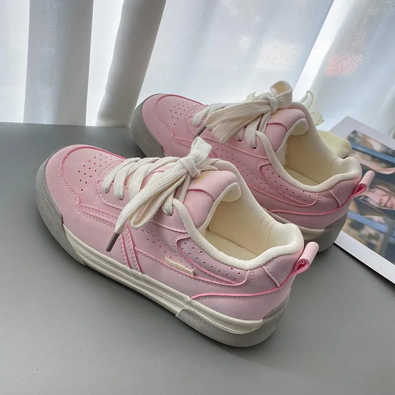Than Than Me Slip Resistant Low Top Skateboard Shoes Women's-11