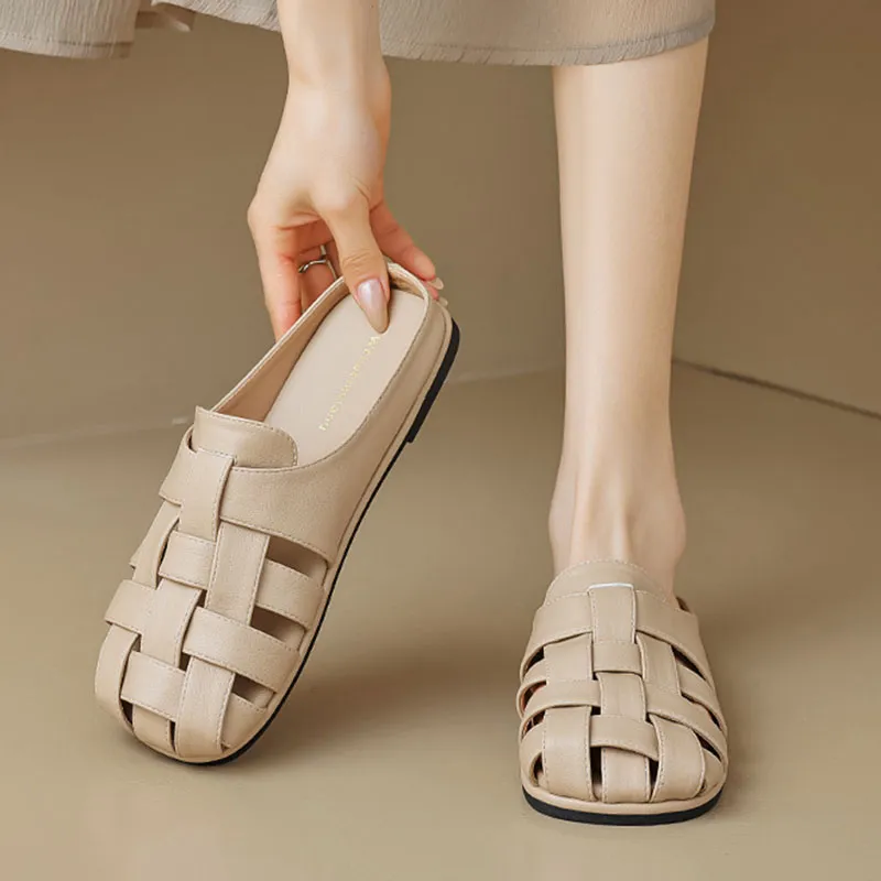 Than Than Me Wrap-toe Slippers Women's-5