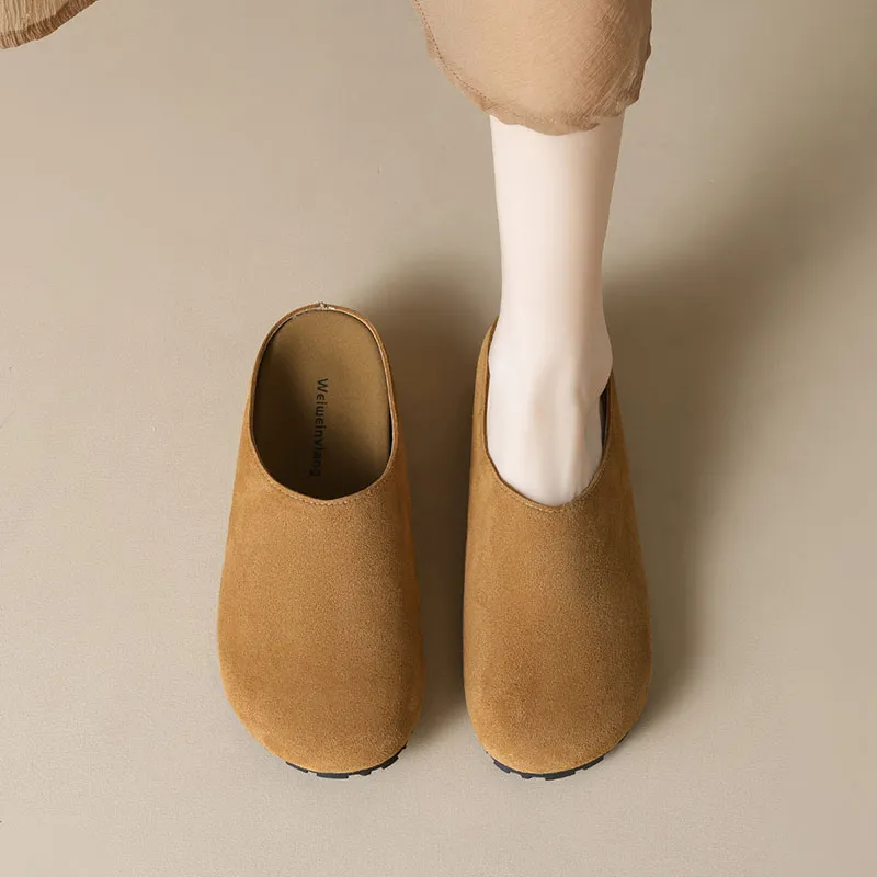 Than Than Me Rubber Sole Slip Resistant Wrap toe Slippers Women's-5