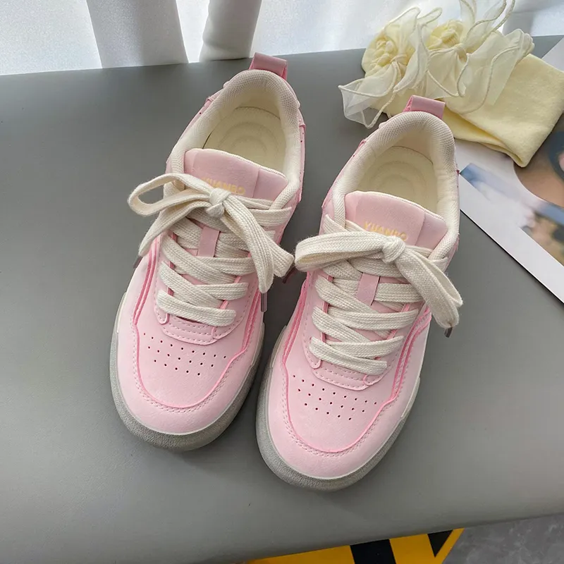 Than Than Me Slip Resistant Low Top Skateboard Shoes Women's-9