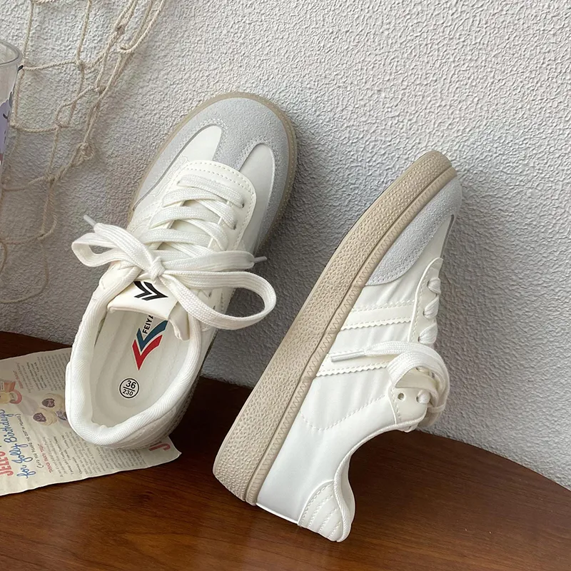Than Than Me Slip Resistant Low Top Skateboard Shoes Women's-1
