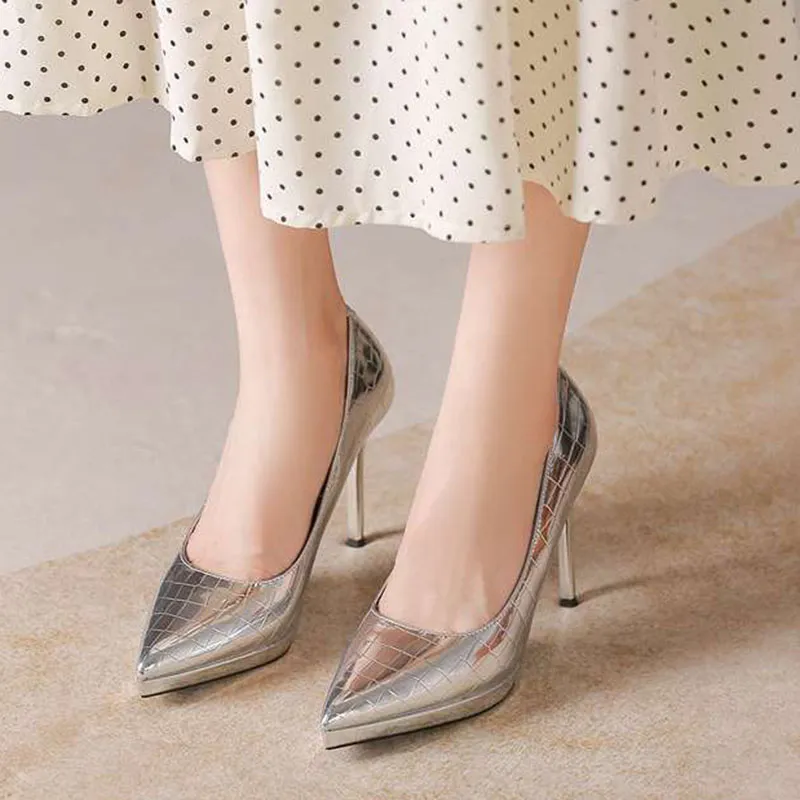 Than Than Me Slim Heel High Heels Women's-1