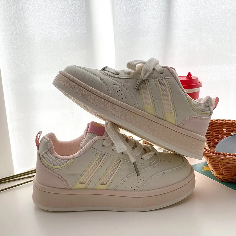 Than Than Me Slip Resistant Low Top Skateboard Shoes Women's-9