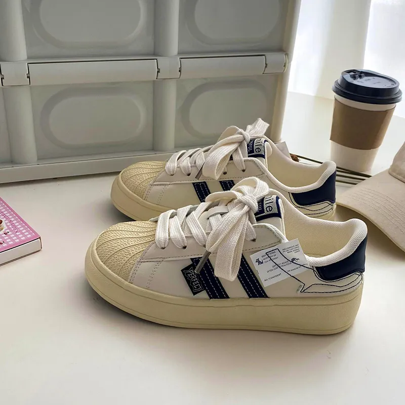 Than Than Me Slip-Resistant Low-Top Skateboard Shoes Women's-6