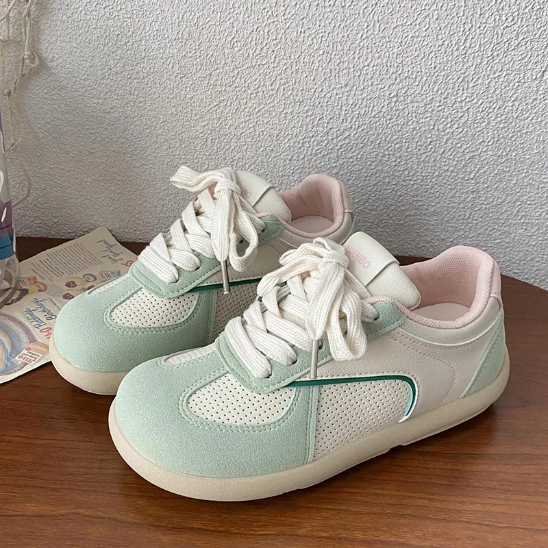 Than Than Me Slip Resistant Low Top Skateboard Shoes Women's-10