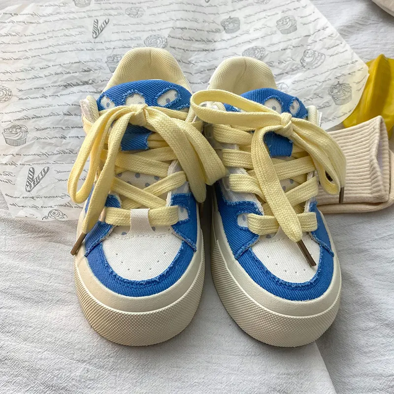 Than Than Me Slip Resistant And Breathable Low Top Skateboard Shoes Women's-3