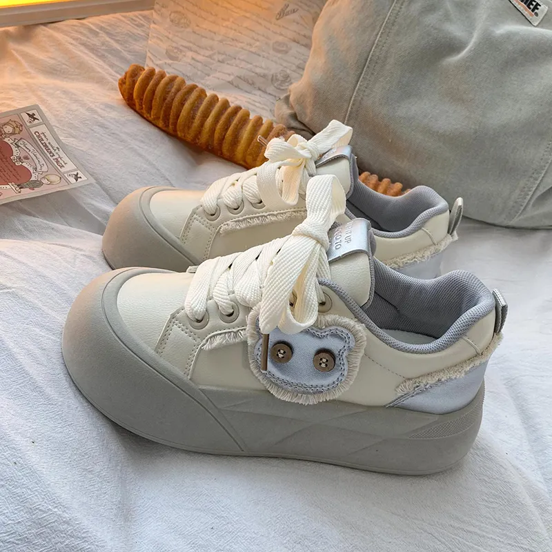 Than Than Me Slip-Resistant Low-Top Skateboard Shoes Women's-13