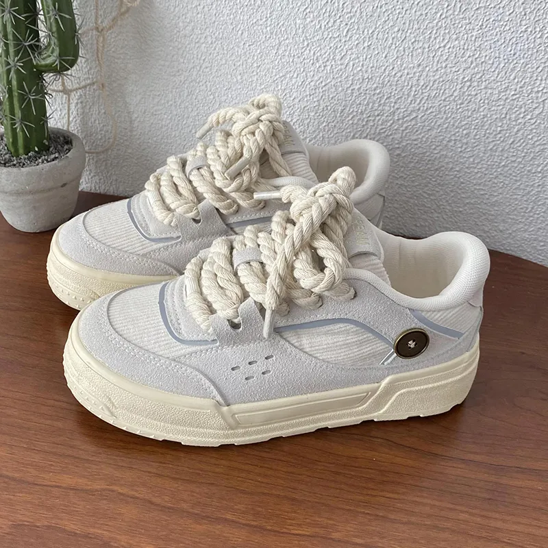 Than Than Me Slip-Resistant Low-Top Skateboard Shoes Women's-9
