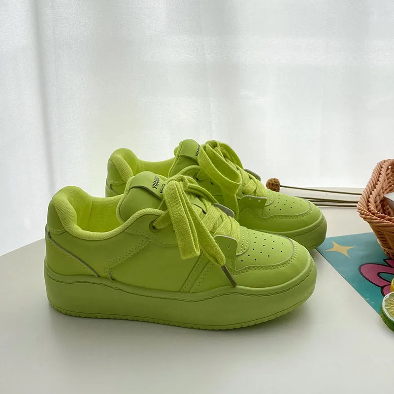 Than Than Me Slip-Resistant Low-Top Skateboard Shoes Women's-14