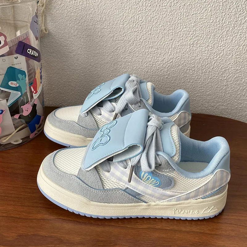 Than Than Me Slip Resistant And Breathable Low Top Skateboard Shoes Women's-7