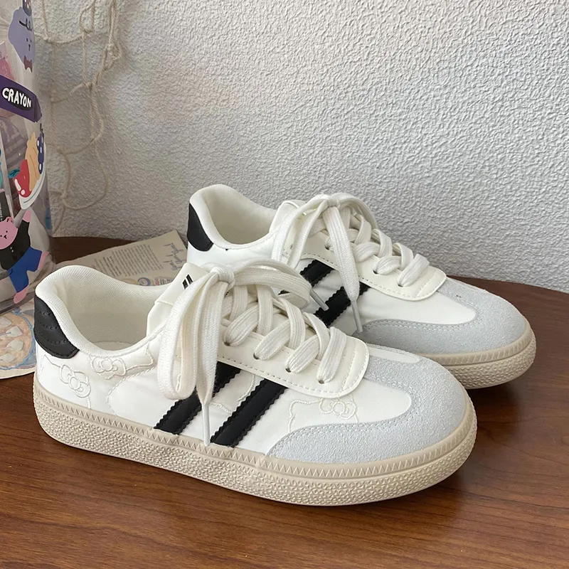 Than Than Me Slip Resistant Low Top Skateboard Shoes Women's-8