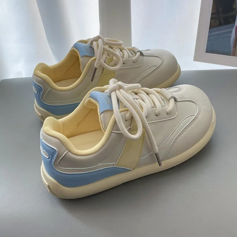 Than Than Me Slip Resistant Low Top Skateboard Shoes Women's-6
