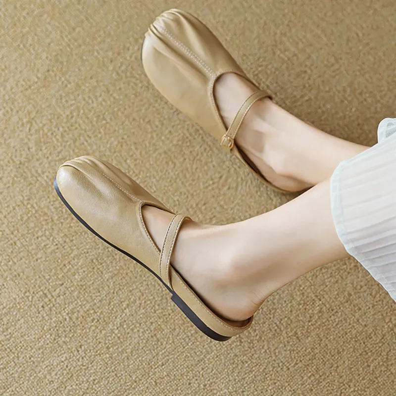 Than Than Me Rubber Sole Slip-Resistant Wrap-toe Slippers Women's-7