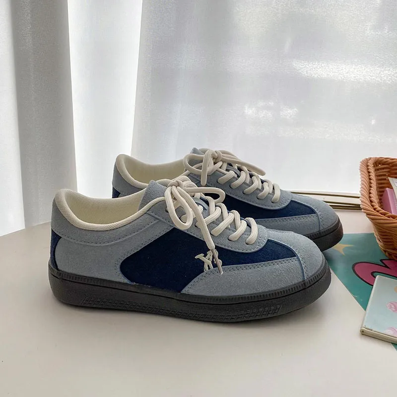 Than Than Me Slip Resistant Low Top Skateboard Shoes Women's-6