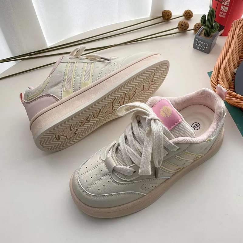 Than Than Me Slip Resistant Low Top Skateboard Shoes Women's-10