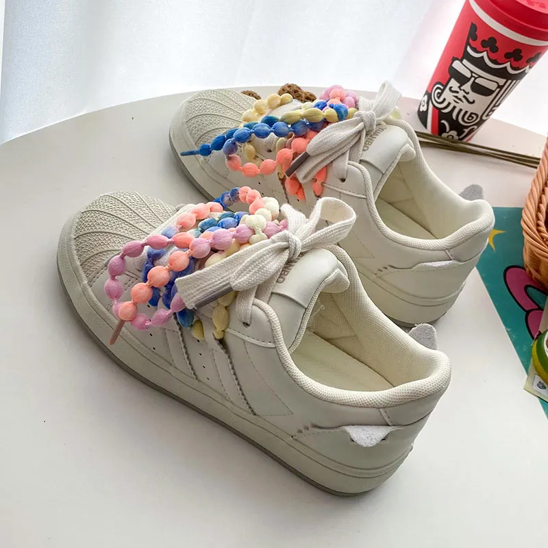 Than Than Me Slip-Resistant Low-Top Skateboard Shoes Women's-3
